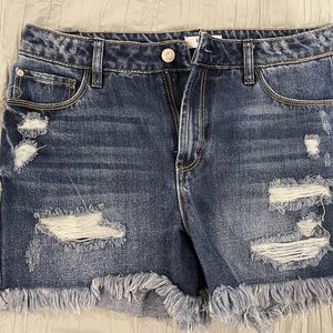 Denim kensie shorts